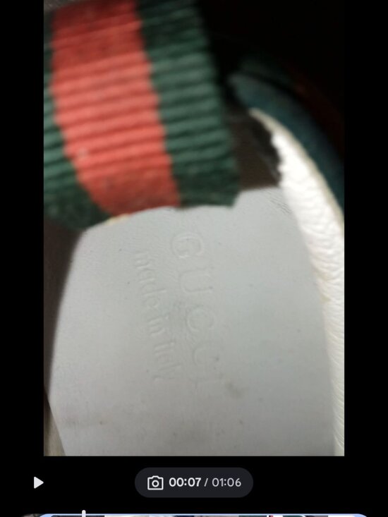 Gucci gg Chevron slip ons